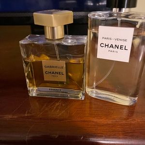 Chanel two perfumes; Gabrielle and Paris-Venice SOLD
